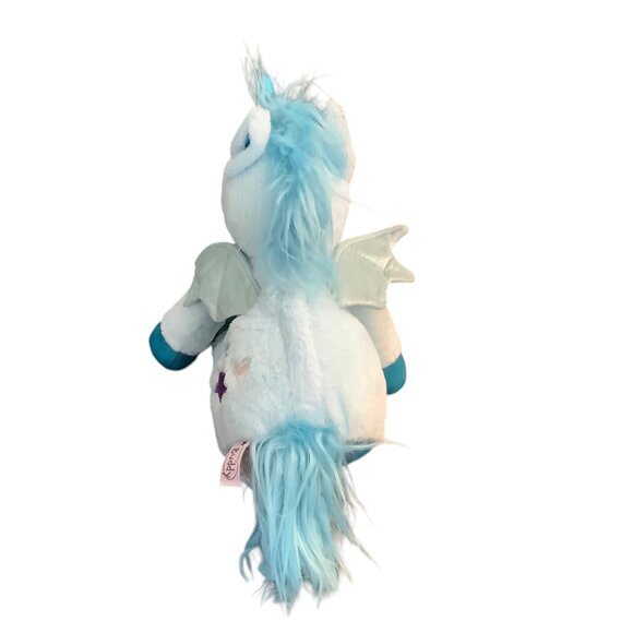 Scentsy Buddy Halley the Blue Unicorn Plush Stuffed Animal Toy Wings 16” - Picture 4 of 6